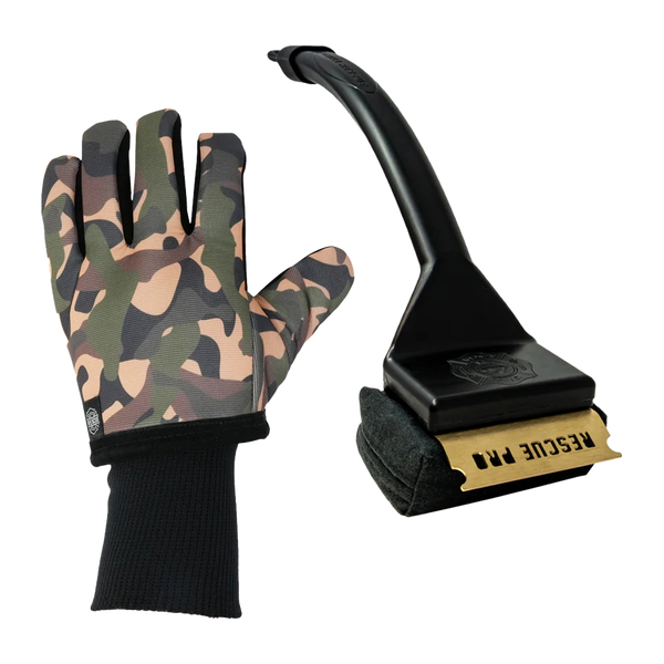 Grilling Pack: 1 Rescue PRO Brush + 1 Rescue Gloves